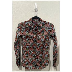 J.CREW Perfect in Liberty Primrose Floral Shirt